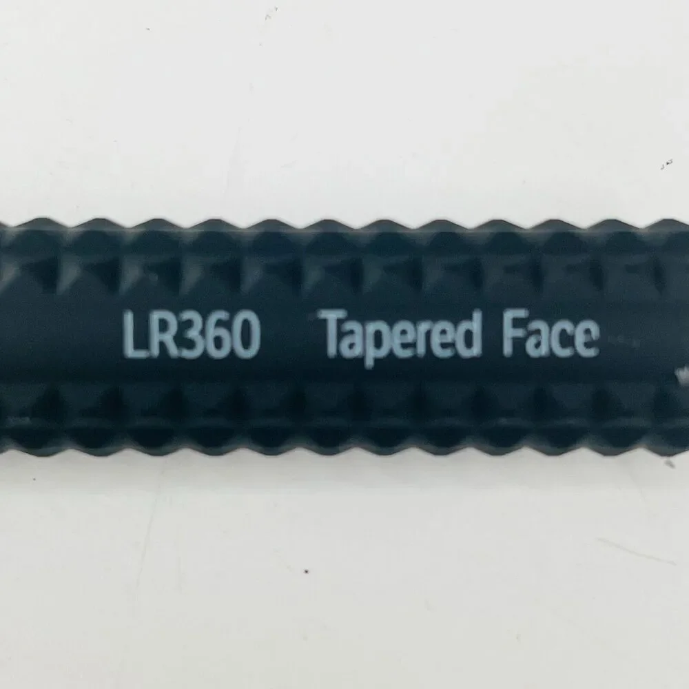 Laruce Tapered Face LR360 Foundation Blush Setting MakeUp Brush Black Grip New